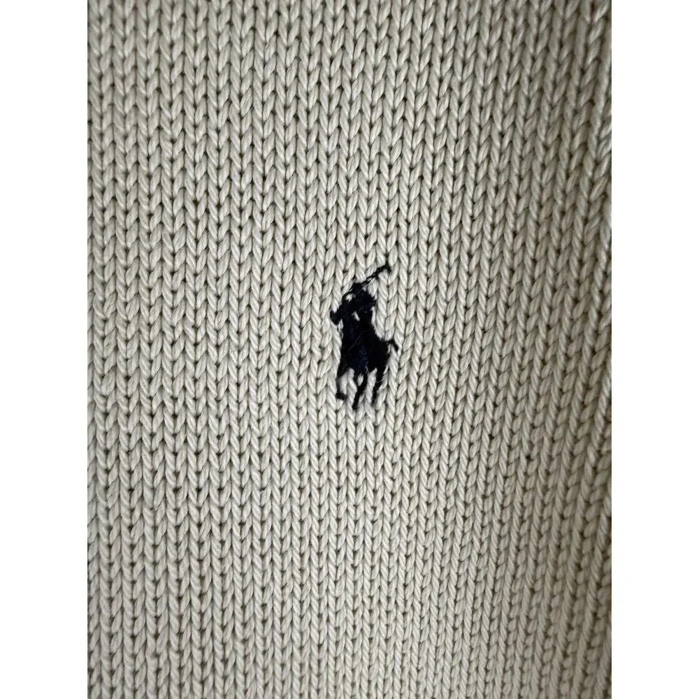 Vintage Polo Ralph Lauren Knit Sweater Crewneck Pima Cotton Mens Large